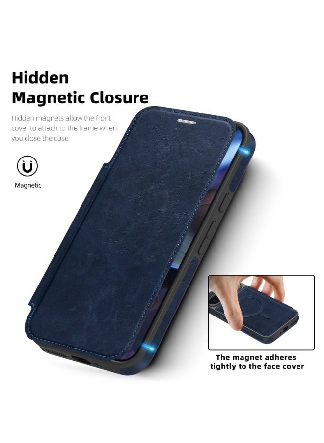 حافظة محفظة قلابة مغناطيسية لهاتف جوجل بيكسل 10/9 برو XL، غطاء مقاوم للصدمات مع حجب RFID - Image 2