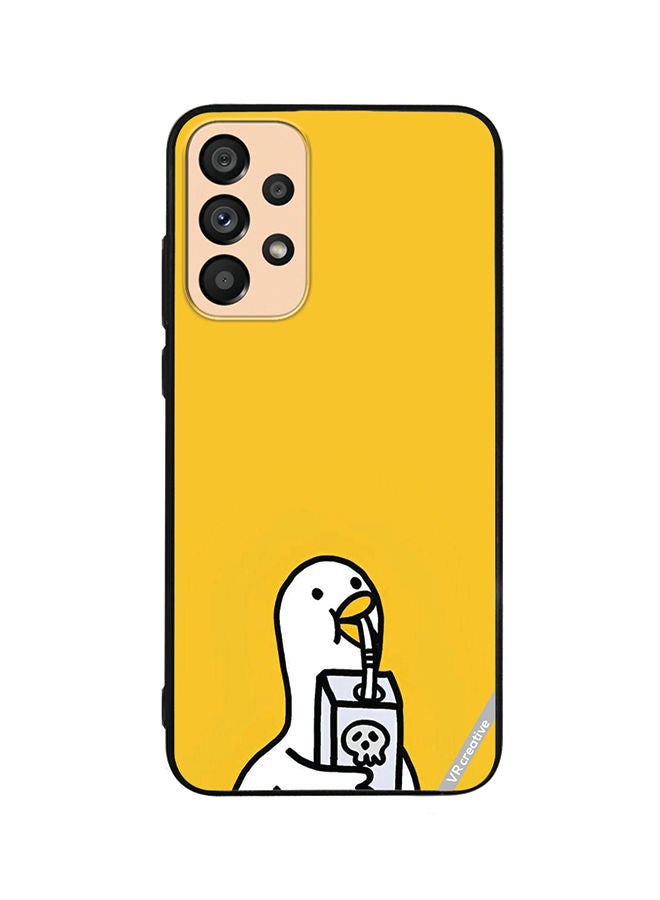 VR CREATIVE Protective Case Cover For Samsung Galaxy A72 Duck Design Multicolour - Image 1