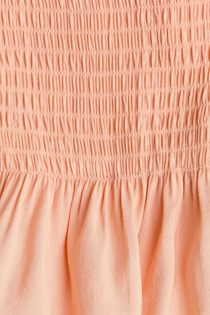 H&M Smocked bandeau jumpsuit