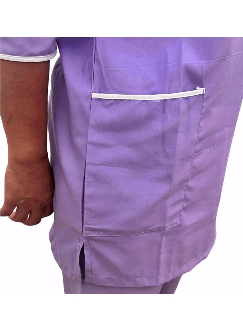 4 Pieces Uniform Cleaning Suit for Domestic Workers - Image 5