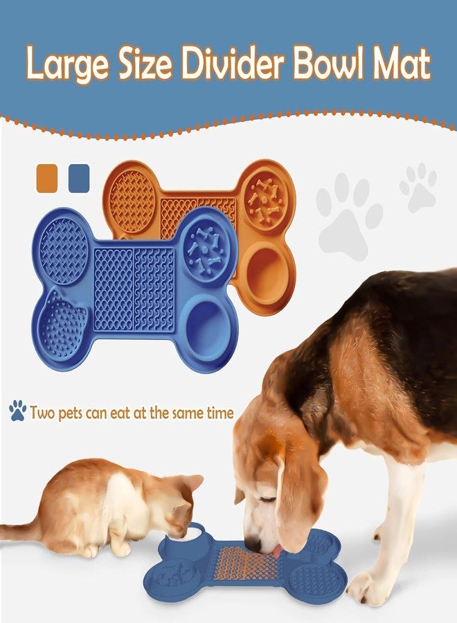 MITVIK 6-in-1 Pet Lick Mat for Dogs & Cats | Slow Feeder with Strong Suction Cups | Food-Grade Silicone | Anti-Slip, Anti-Anxiety Licking Pad for Yogurt, Peanut Butter & Treats - Image 5