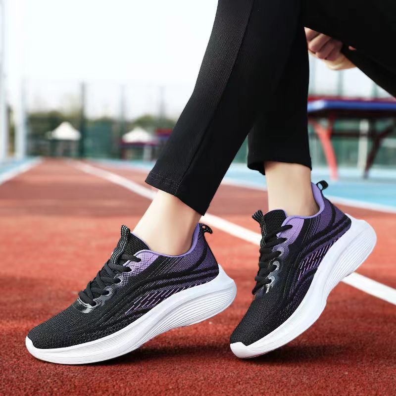 Non-Slip Soft Bottom Wear-Resistant Mesh Breathable Casual Shoes All-Match Ins Ultra Light Running Women'S Shoes - Image 5