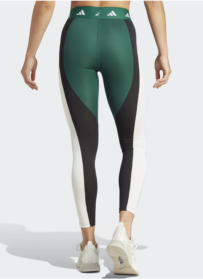 Adidas - Techfit Colorblock 7/8 Leggings - Image 1
