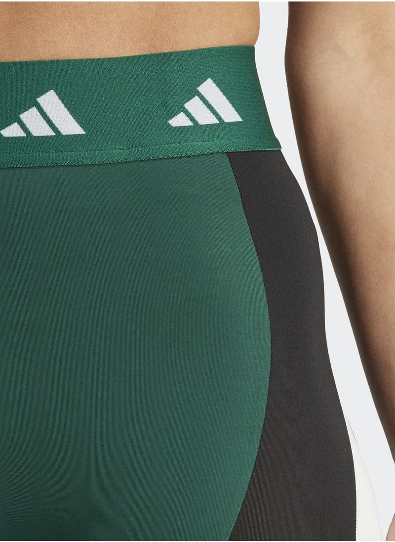 Adidas - Techfit Colorblock 7/8 Leggings - Image 1