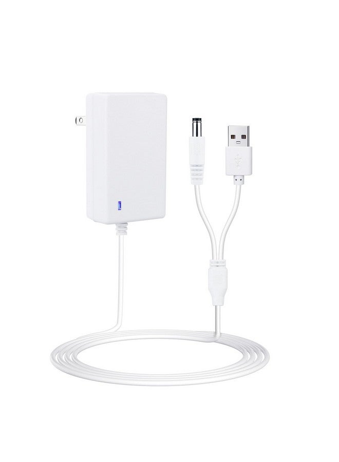 YEAOI Baby Swing Power Cord For Ingenuity Inlighten, Simple Comfort And Swing'N Go Charger, 2-In-1 Charging Cable With Usb A And Dc Plug, Power Adapter - Image 1