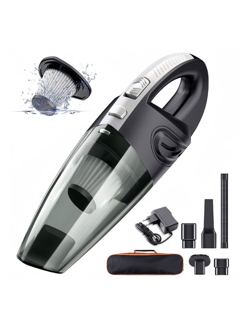 Multifunctional wireless car vacuum cleaner Handheld portable vacuum cleaner Home car dual-purpose vacuum cleaner - Image 1