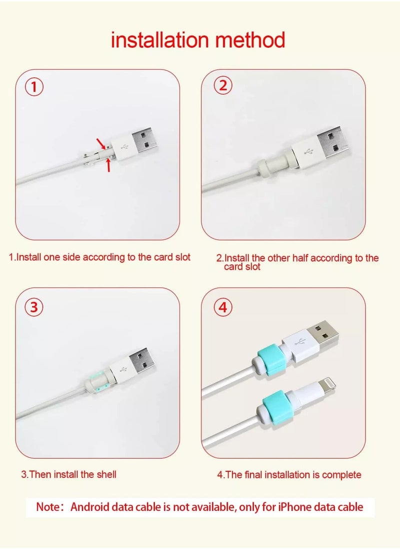 Generic 5pcs Two Tone Data Cable Protector  - Image 4