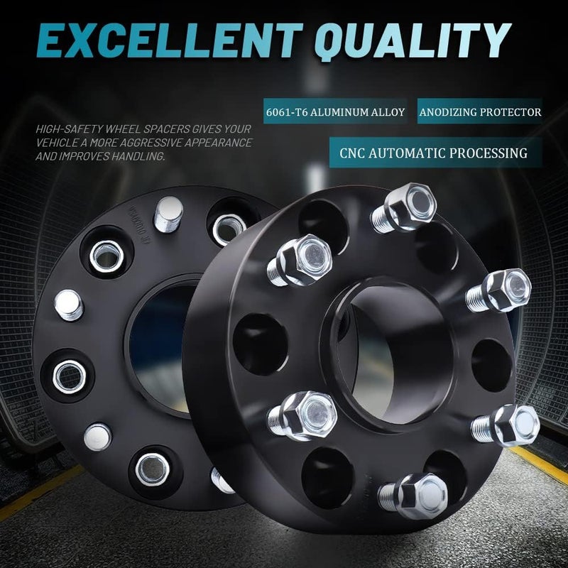 IRONTEK Forged 2'' 6x139.7mm Hubcentric Wheel Spacers for Chevy GMC - Image 4