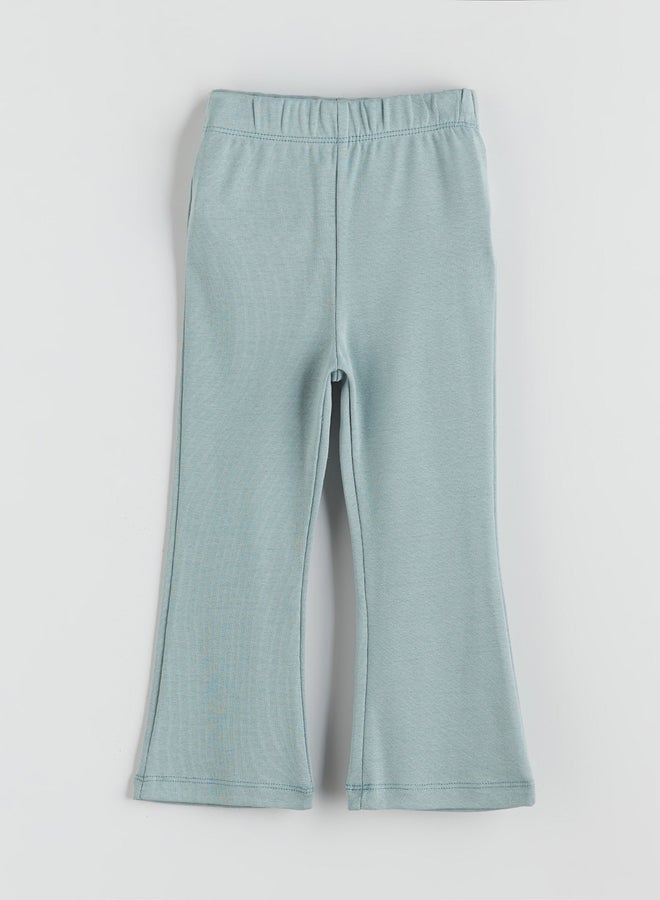 ال سي وايكيكي طماق خصر مطاطي للفتيات 2 عبوة - Image 4