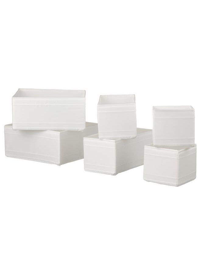 Generic Box, set of 6, white  - Image 1