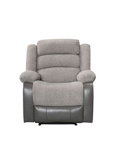 DANUBE HOME Greensboro 1-Seater Fabric Manual Motion Recliner Modern Design One Seat Relaxing Chair Comfortable Living Room Furniture L 94 x W 90 x H 101 cm - Dark Grey  - Image 5