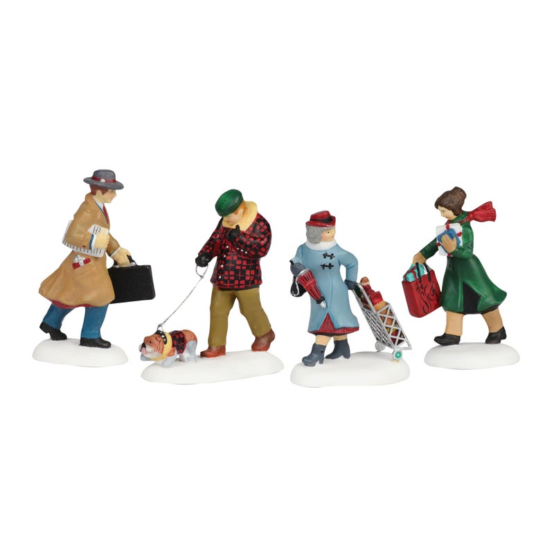 Department 56 Christmas in the CitySeries Busy City Sidewalks