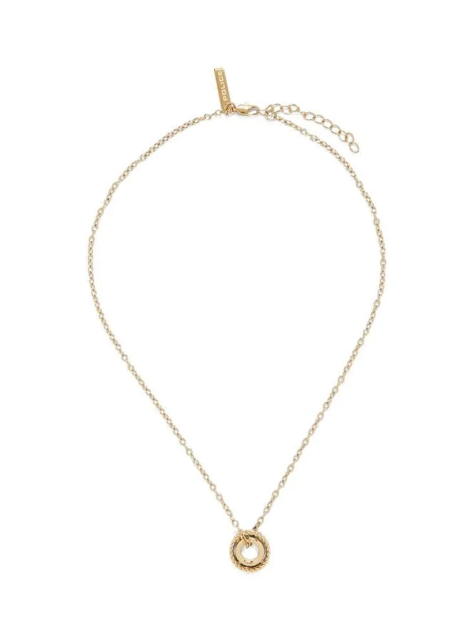 POLICE Gold Plated Chain Pendant Necklace for Women