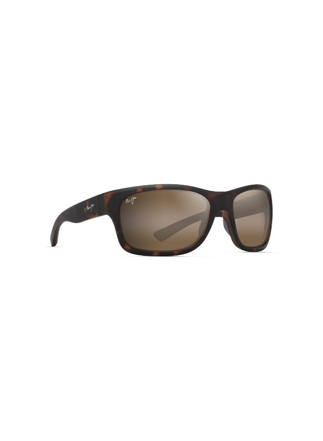 MAUI JIM Ano Nui H681 10 Men's Full Rim Wraparound Polarized Sunglasses - Image 1