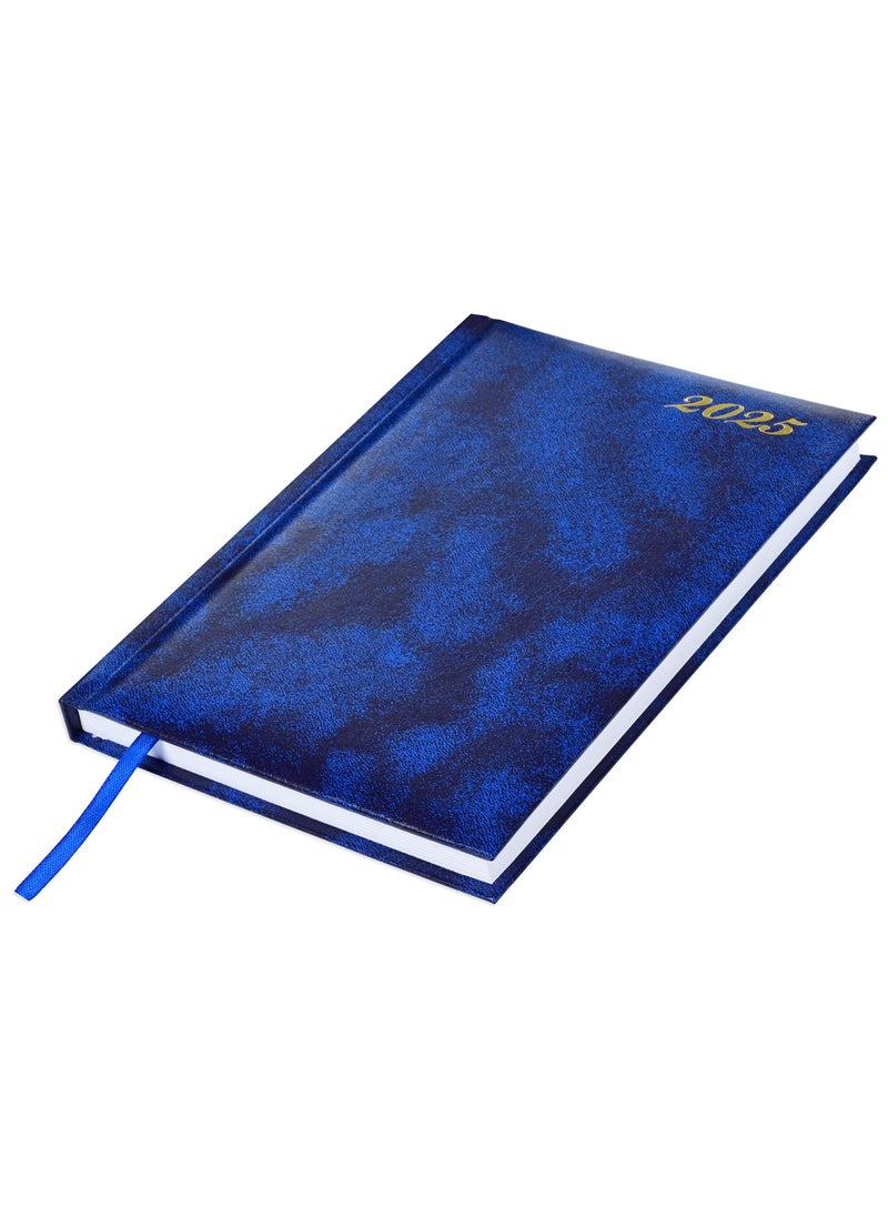 FIS FIS Diary 2025 English (Saturday & Sunday Combined) A5 , Blue -FSDI92EN25BL  - Image 1