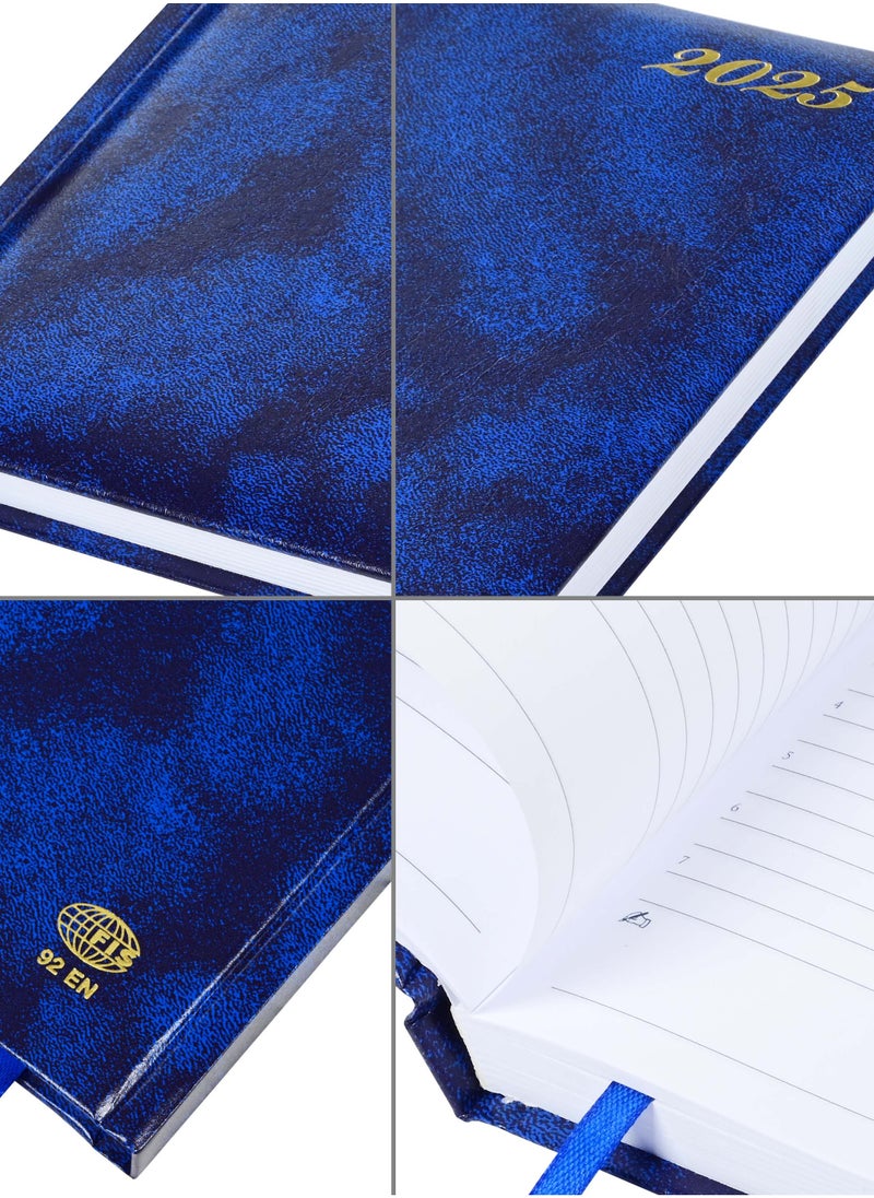 FIS FIS Diary 2025 English (Saturday & Sunday Combined) A5 , Blue -FSDI92EN25BL  - Image 5