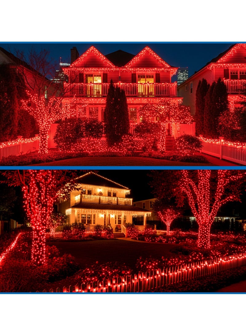 zayo ضوء خيط LED أحمر 50 متر - Image 3