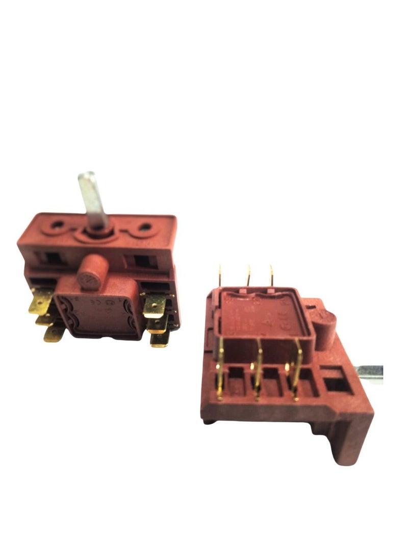 Generic Rotary Selector Switch 3 Pin Clock Wise Rotation  16A 250V Heat Resistance Mechanical Rotary Switch for Oven with or Without  - Image 3