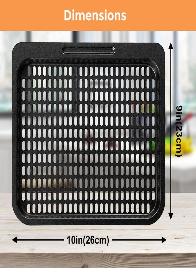 GXF Air Fryer Cooking Tray Replacement, 10 QT Mesh Cooking Rack Air Fryer Accessories for Instant Vortex Plus10 Quart Air Fryer Oven, Dishwasher Safe - Image 2