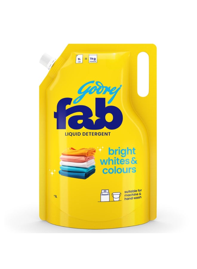 Godrej كيس إعادة تعبئة سائل غسيل غودريج فاب للغسالة والغسيل اليدوي - 2 لتر - Image 1