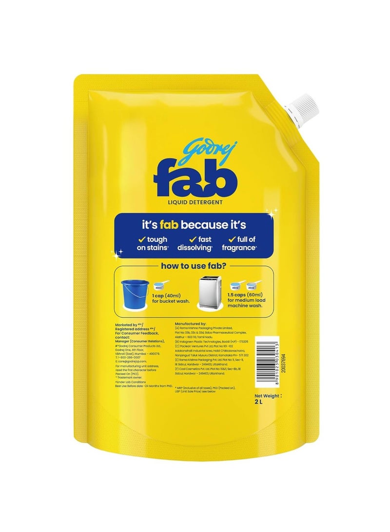Godrej Liquid Detergent Refill Pouch - Image 2