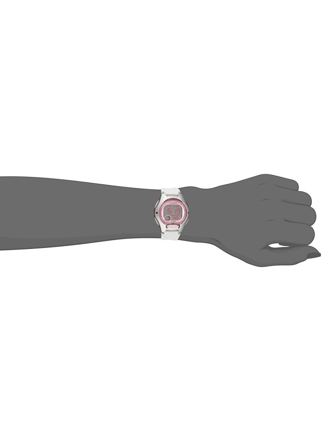 كاسيو ساعة يد رقمية مقاومة للماء للشباب طراز LW-200-7AV 38MM - أبيض فتيات - Image 4