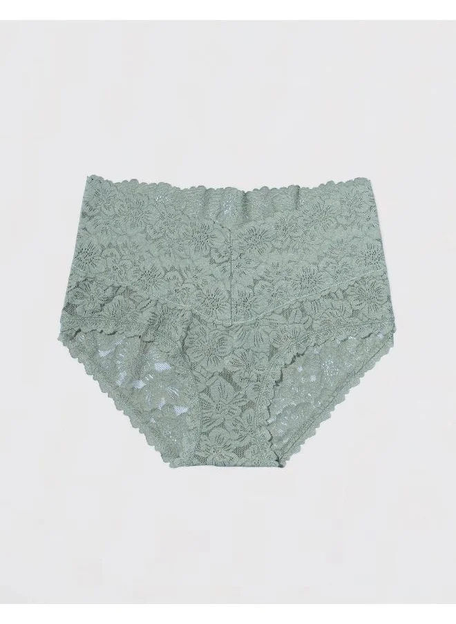 Aerie Show Off Rosey Lace Boybrief Underwear