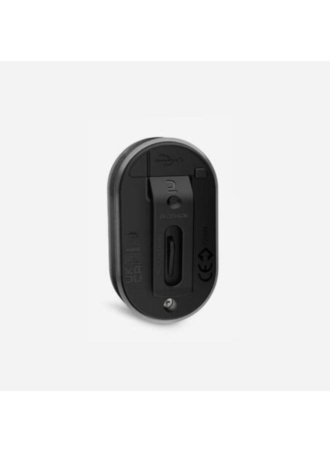 DECATHLON Front/Rear USB Clip Bike Light SL510 - Black  - Image 2