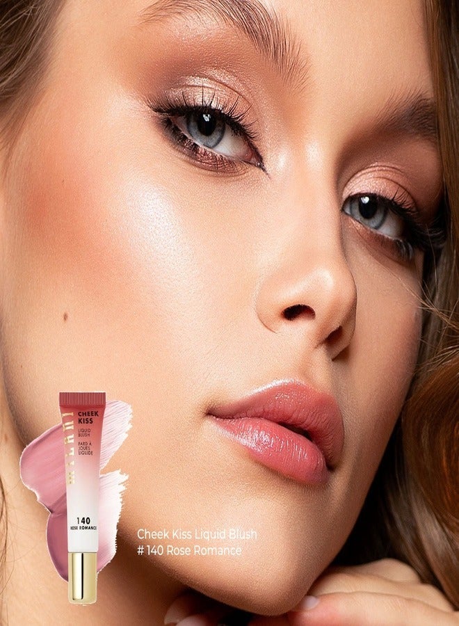 MILANI Milani Liquid Cheek Blush #140 Rose Romance - Rosy Pink 11ml | Lightweight, Buildable, Long-Lasting Formula | Perfect for Natural or Bold Looks  - Image 3