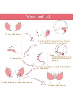 Y&D Adhesive Bra Invisible Bra, Push Up Backless Strapless Magic Sticky Bras for Women (1Pack)  - Image 2