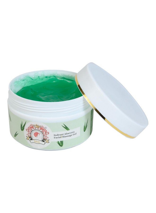 Indrani Cosmetics Indrani Aloevera Facial Massage Gel 200 Gm - Image 2