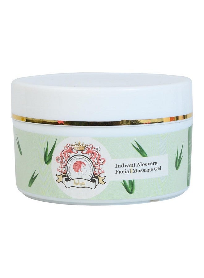 Indrani Cosmetics Indrani Aloevera Facial Massage Gel 200 Gm - Image 1