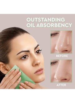 GUBB Blotting Paper For Oily Skin - 100 Oil Absorbing Sheets For Men & Women | Doesn’T Smudge Makeup - Oil Blotting Sheets For Face | Pocket-Sized Oil Blotting Papers For On-The-Go Use - Assorted  - Image 3