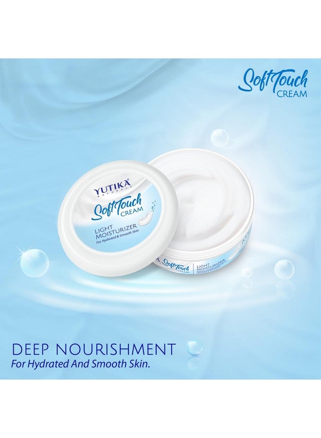 Yuthika Almond Body Lotion 300Ml With Moisturizer Cream 100Ml, Nourishing Body Lotion And Winter Cream For Face, Hand, Body, Dry Skin, Instant Hydration, Non Greasy Formula - Image 1