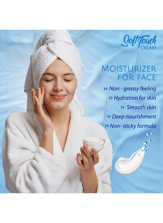 Yuthika Almond Body Lotion 300Ml With Moisturizer Cream 100Ml, Nourishing Body Lotion And Winter Cream For Face, Hand, Body, Dry Skin, Instant Hydration, Non Greasy Formula - Image 2