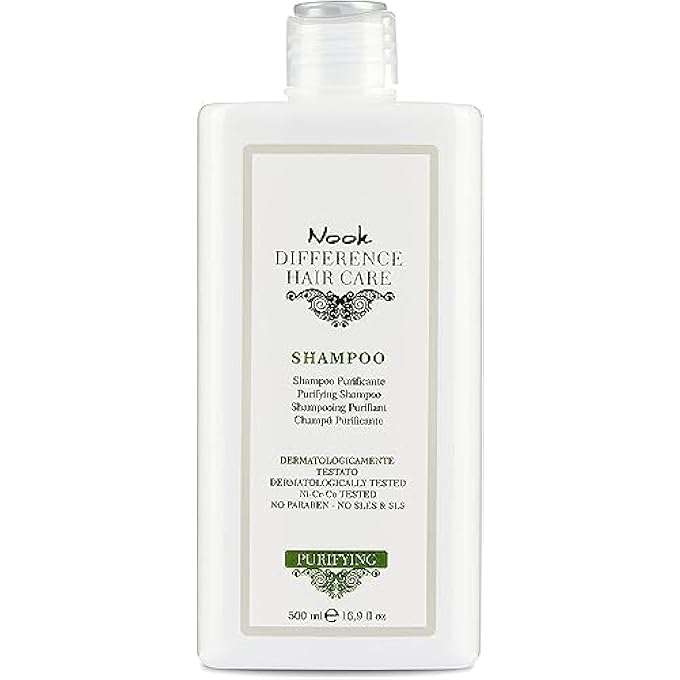 Nook PURIFYING SHAMPOO PURIFICANTE ANTIFORFORA NICHEL CROMO COBALTO TESTED 500ML - Image 1