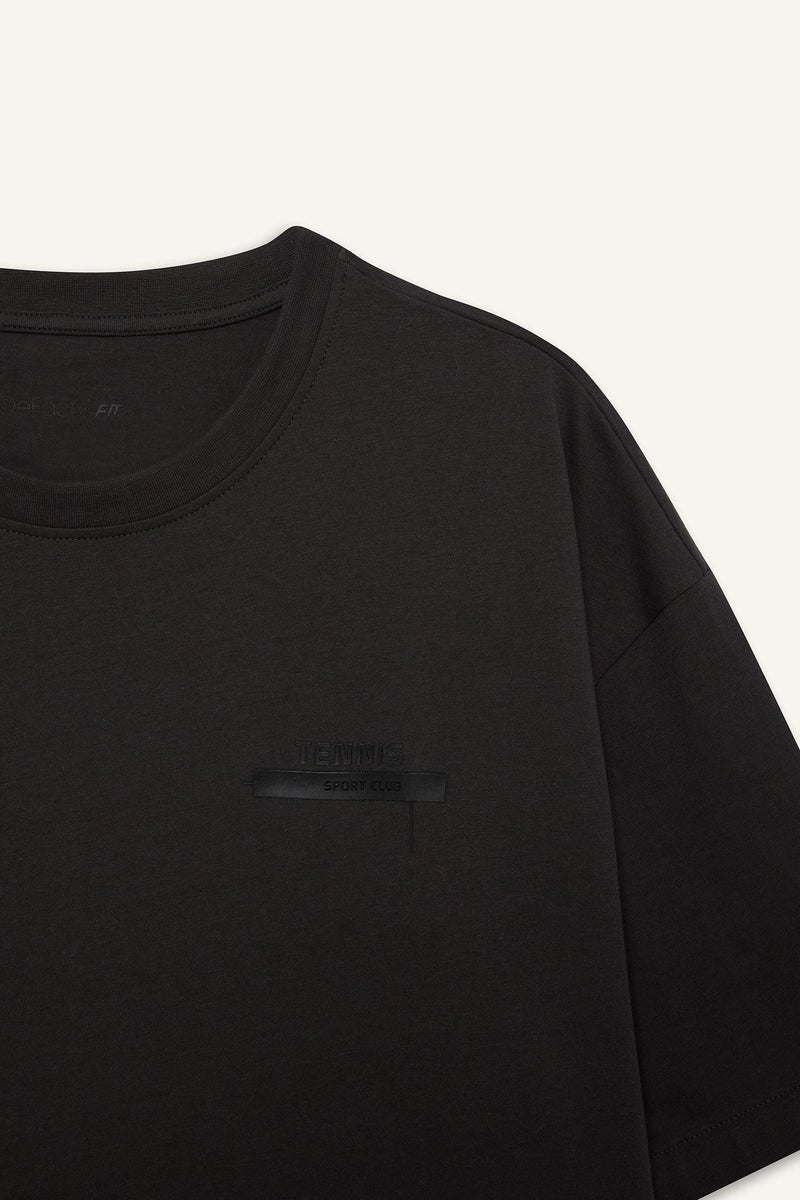 Man DeFactoFit Oversize Fit Printed Sports T Shirt