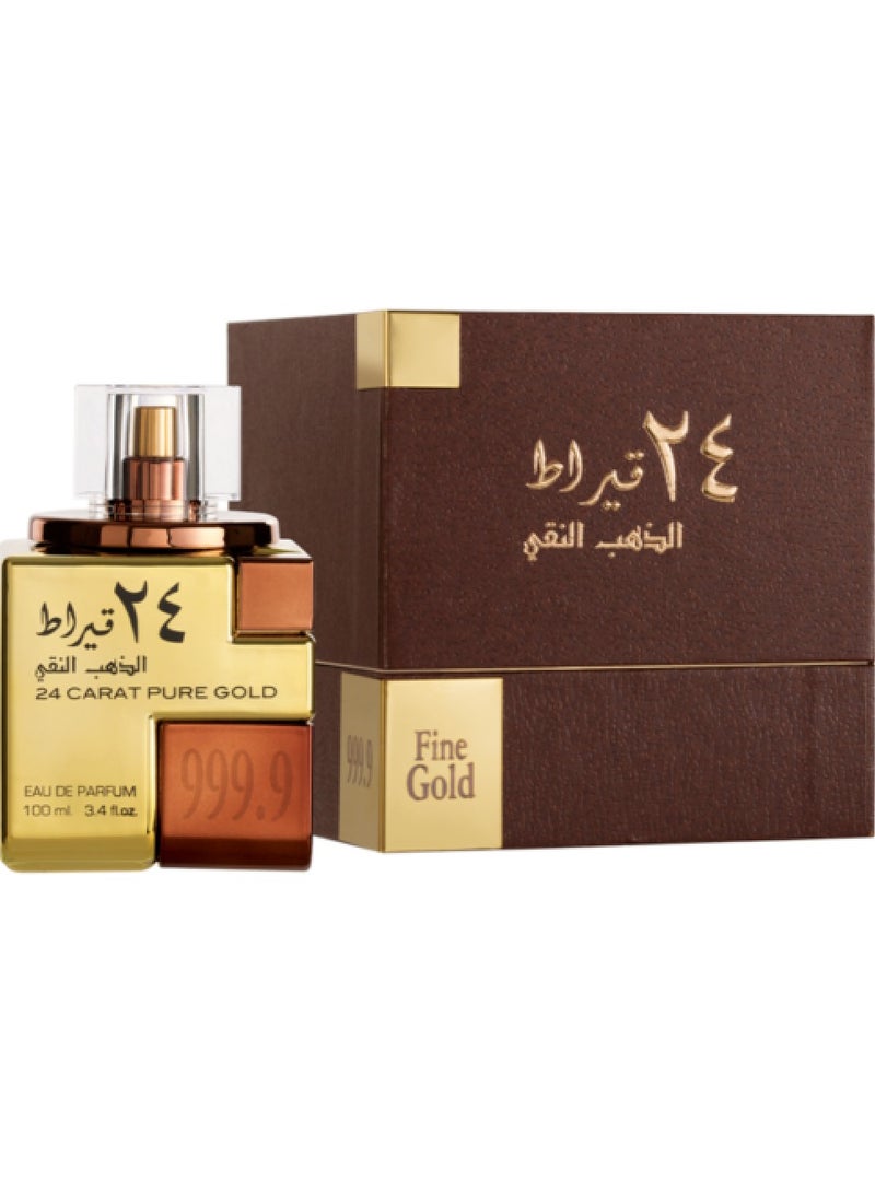 Lattafa 24 Carat Pure Gold EDP 100ml - Image 1