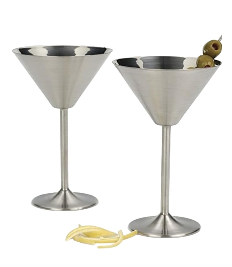 nooks Ice Bucket with Ice Scope Ice TongOpenerPeg Measure Martini glasess 2pcs Set with Cocktail Shaker 750ml Great bar Tools for Home bar Accessories Mini bar Wine Large for bar Small - Image 3