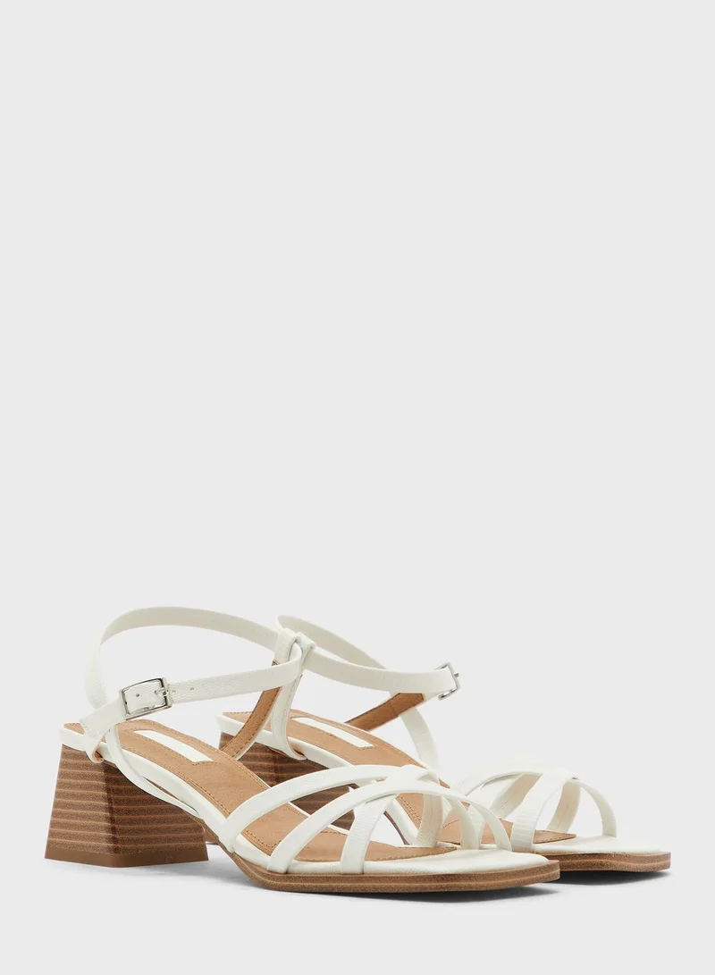 TOPSHOP Divine Block Heel Sandals