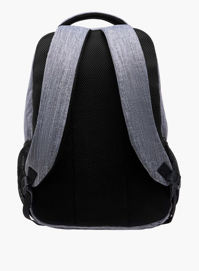 Lee Cooper Boys Logo Print Backpack with Adjustable Shoulder Straps - 16x46x31 cm  - Image 3