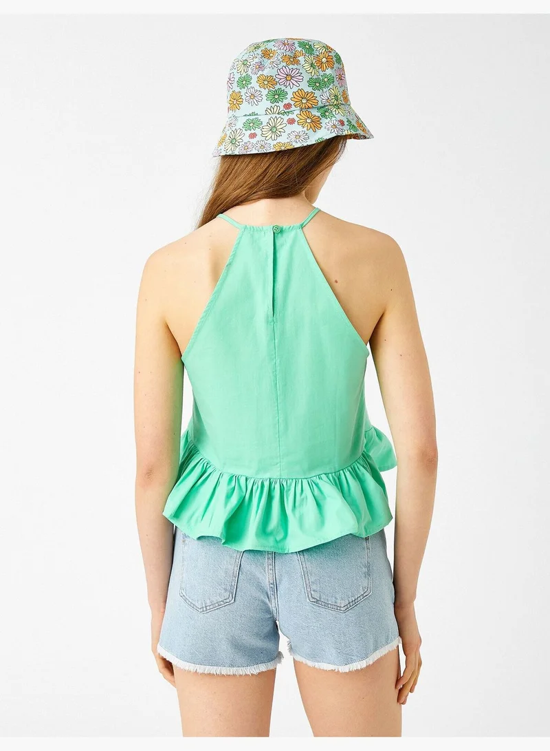 KOTON Frilled Tank Top