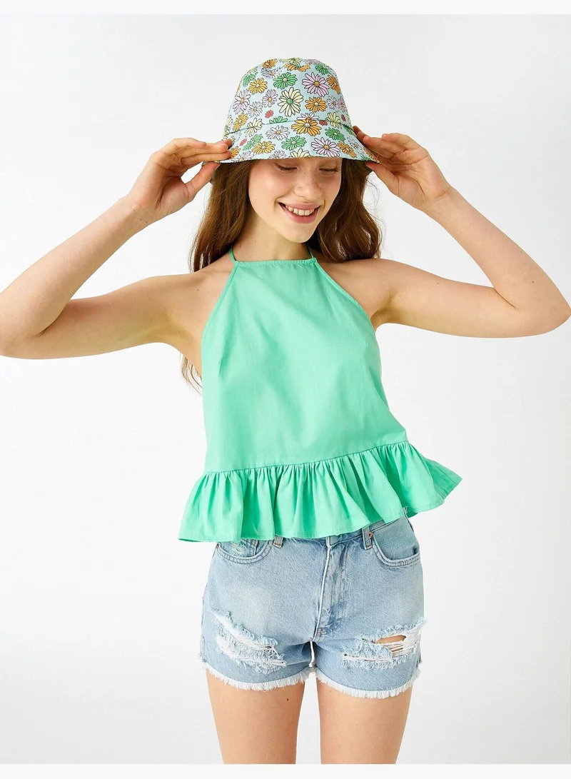 KOTON Frilled Tank Top