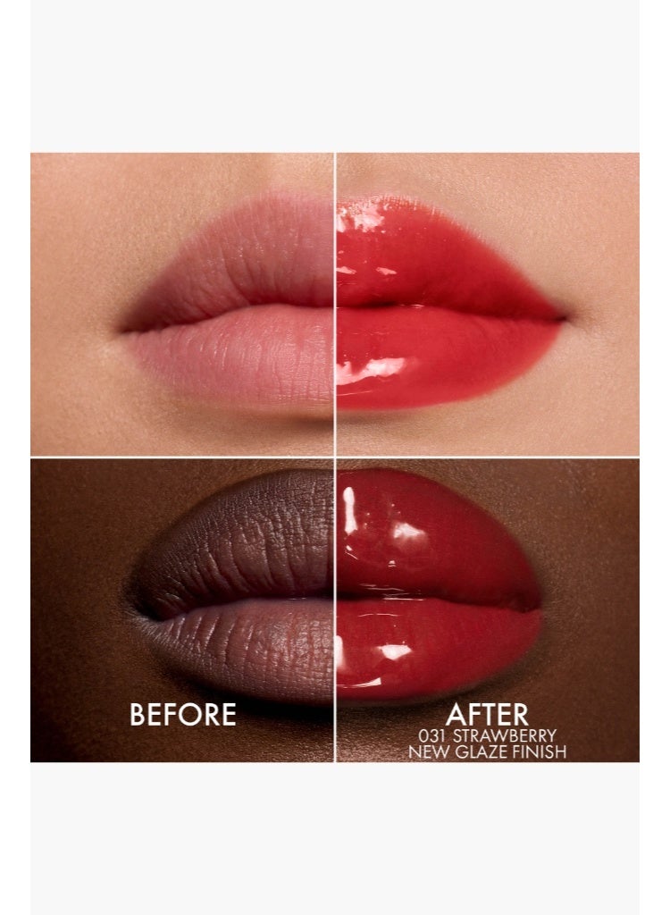 Dior Rouge Dior Addict Lip Glow Oil 031 STRAWBERRY - Image 2