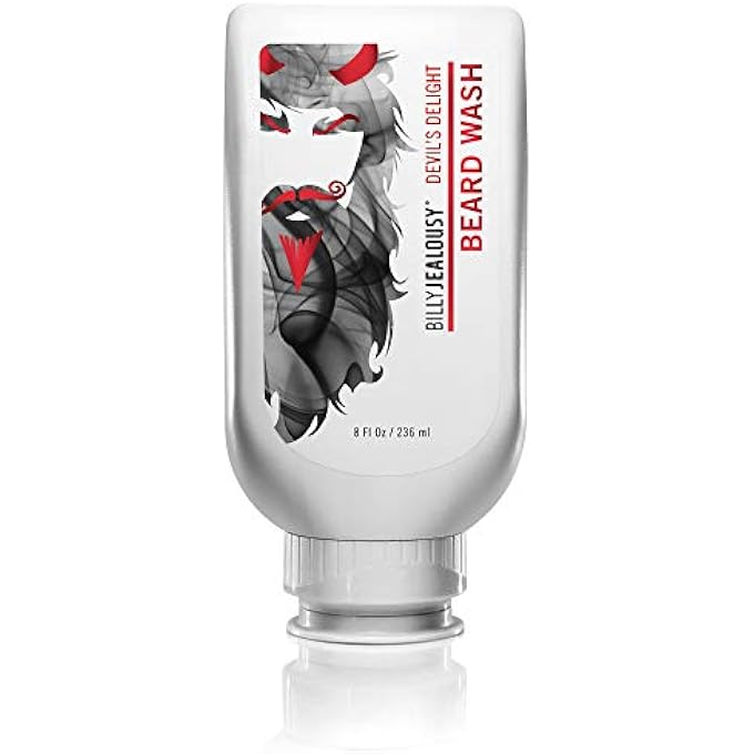 Billy Jealousy S DELIGHT BEARD WASH HYDRATING MENS BEARD SHAMPOO, 8 FL OZ - Image 1