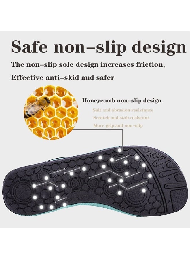 Beauenty Women and Mens Beach Shoes，Water Shoes,Swimming and Water Games Shoe,Bare foot Quick Dry Aqua Shoes - Image 3