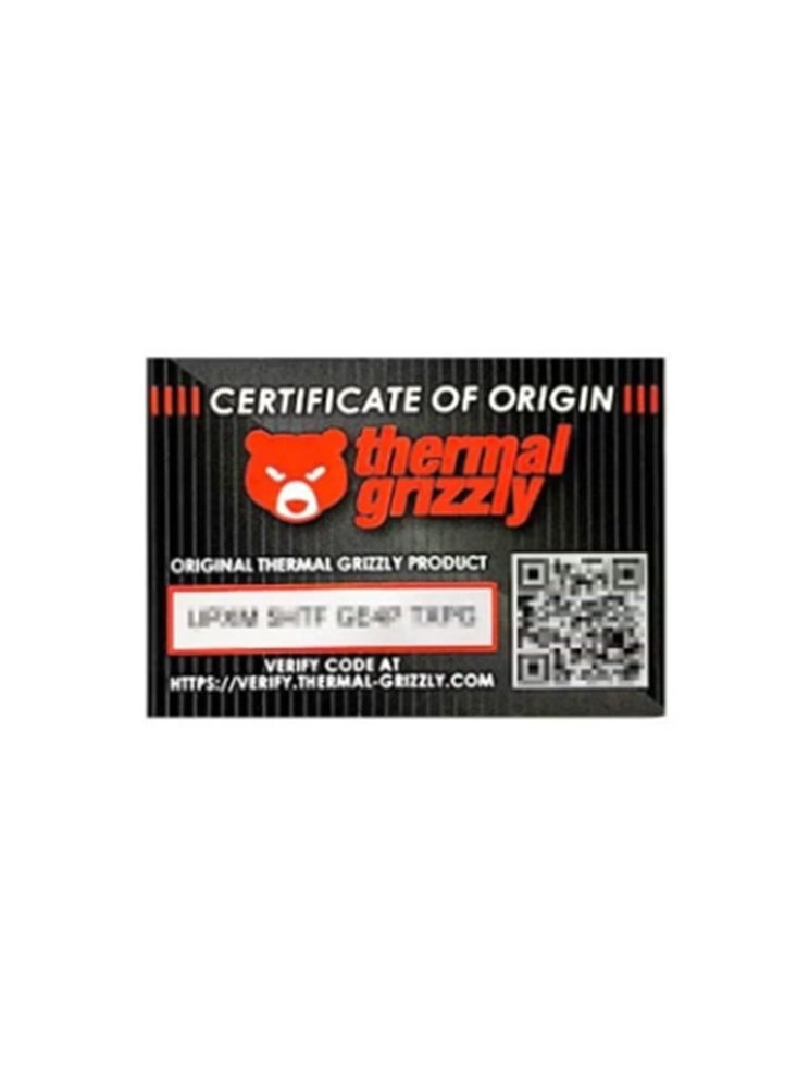 Thermal Grizzly - Hydronaut (3.9 Gram) HIGH PERFORMANCE THERMAL PASTE GREASE - Good Thermal Conductivity - No curing - High Long-term stability - Image 1