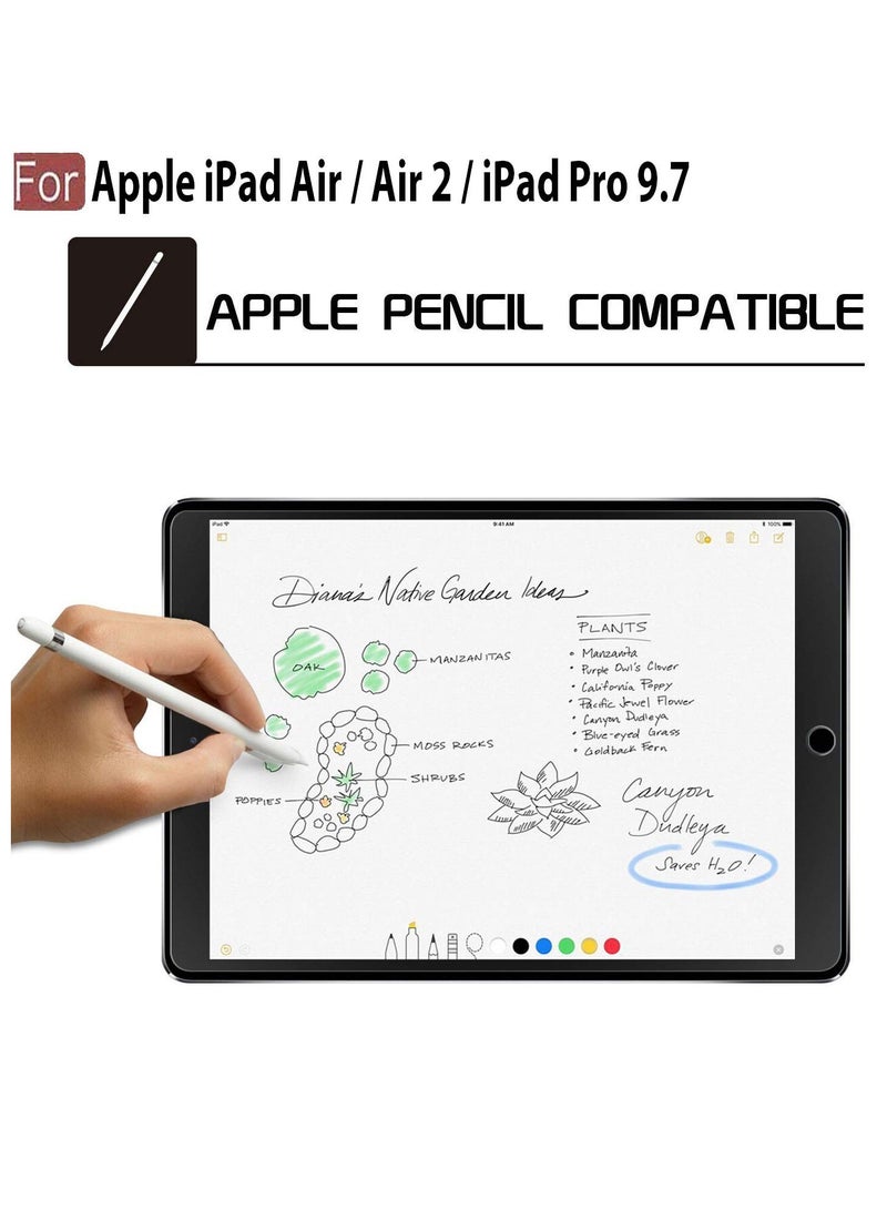 طبقة من الزجاج المقسى HD كريستال شفاف سهل التركيب مقاوم للخدش صلابة 9H لجهاز iPad Air/Air 2 / iPad Pro 9.7 (2016) واقي شاشة من الزجاج المقسى لجهاز iPad Air/Air 2 / iPad Pro 9.7 (2016) - Image 5
