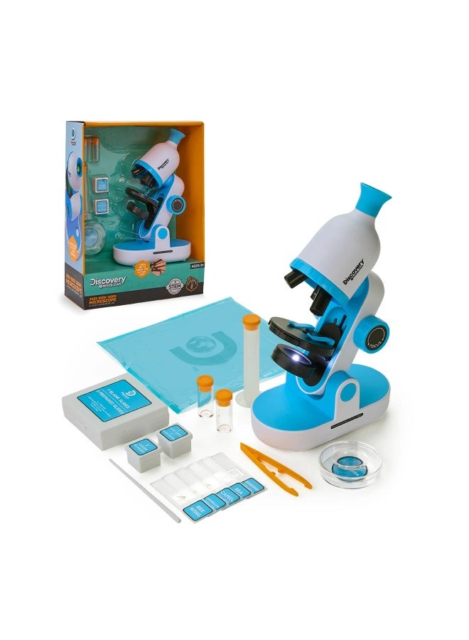 Discovery #Mindblown 1200X 600X 300X Microscope Experiment Lab Set (41 Pieces) - Image 2