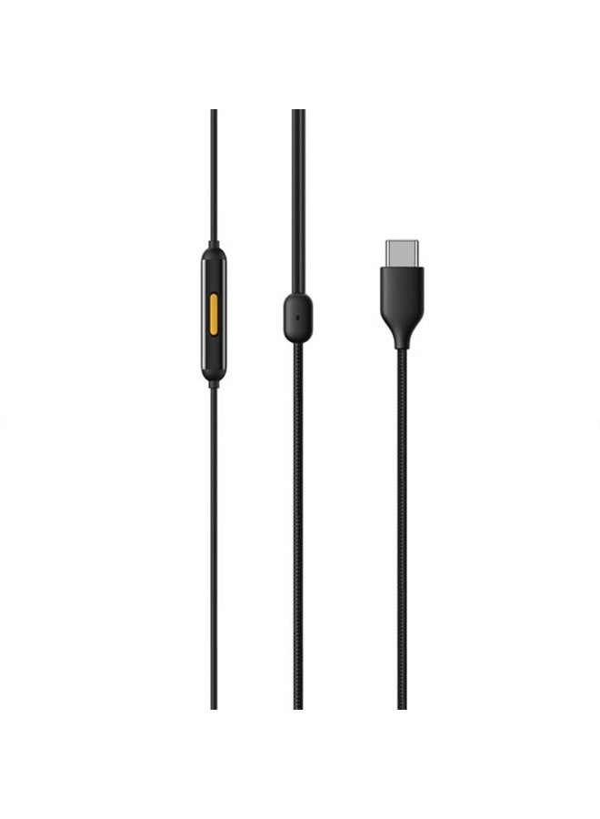 Realme Wired Earphone buds 3 Type C Black - Image 3